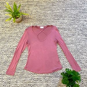 Mauve long sleeve